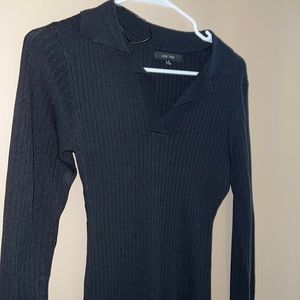 !NEVER WORN! black tight dress